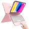 TaIYanG for iPad A16 11th 10th Generation Case with Keyboard 11 inch 2025109 inch 2022Touch Trackpad Keyboard Case for 10th Generation360 RotatePencil HolderKeyboard for iPad 10th GenRose Gold