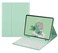 HENGHUI Color Keyboard for Galaxy Tab S8 124 2022 S7 FE 2021 S7 Plus 124 Inch Keyboard Case Cute Round Key Wireless Movable Keyboard Cover with S Pen Holder MintGreen