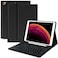 MMK iPad 9th Generation Case with Keyboard for iPad 8th 7th Generation Case with Keyboard Wireless Detachable Pencil Holder iPad 102iPad Air 1053rd GeniPad Pro 105 Black