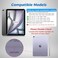 mobee Magic Keyboard Case for iPad Pro 11 inch 4th3rd2nd1st Gen iPad Air 11 inch M4M3M2 202620252024 109 iPad Air 5th 4th Generation Magnetic Keyboard Case Trackpad Backlit