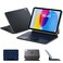 HOU Magnetic Keyboard Case for iPad 11 A1610 135 Wider Adjustable Tilt Smooth AGGlass Touchpad 12 Shortcut Key Combinations 7Color Backlight Deeper 13mm Key Travel Bluetooth Black