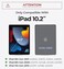 Dexnor for iPad 9th Generation Case with Keyboard Floating Cantilever Magnetic Stand MultiTouch Trackpad Backlit Pencil Holder Magic Style Keyboard Case for iPad 9th8th7th Generation 102 Black