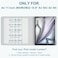 Harvopu Compatible for iPad Air 11inchAir 5th 4th Generation Case with Keyboard Backlit Detachable Folio Cover with Pencil Holder for iPad Air 11 Inch M4M3M2 Air 5 Air 4 Boho OffWhite