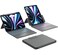 CHESONA for iPad Air 13 Inch M4M3M2202620252024 iPad Pro 129 Inch3rd6th Case with Keyboard Magnetic Detachable Case with 7Color Backlit Keyboard Supports PortraitLandscape Modes Gray