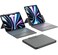 CHESONA for iPad Air 13 Inch M4M3M2202620252024 iPad Pro 129 Inch3rd6th Case with Keyboard Magnetic Detachable Case with 7Color Backlit Keyboard Supports PortraitLandscape Modes Gray