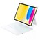 ZENLU iPad 10th 11th A16 2025 Generation Case with Keyboard Detachable Rugged Protective Case with 7Color Backlit Keyboard MultiTouch Trackpad Pencil Holder Vertical Kickstand White