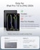 AUSDOM iPad Pro 13 inch Case with Keyboard M5 2025 M4 2024 iPad Pro 13 inch Case with EasySet Magnetic Stand MultiTouch Trackpad 11Color Backlight Keyboard Case with Pencil Holder Black