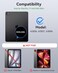AUSDOM for iPad Pro 11 Inch Case with Keyboard M5M4 20252024 Keyboard Case for iPad Pro 11 inchM4 with EasySet Floating Magnetic Stand MultiColors Backlight and MultiTouch Trackpad