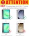 MePadKey Touchpad Keyboard Case for Samsung Galaxy Tab A9 Plus 11 inch SMX210X215X216 360 Degree Rotating Cover with Color Backlight Magnetic Removable Keyboard for Tablet A9 PinkWhite
