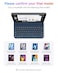 HOU Slim Bluetooth Keyboard Case for iPad Air 11 inch M4M3M2202620252024 Air 5th4th Pro 11 1st4th Gen Smart Folio Magnetic Stand 2 Angles Magnetic Charging Synthetic Leather Blue