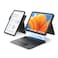 HOU iPad A16 11th10th Generation Case with Keyboard Rotatable Detachable Keyboard Case for iPad 1110 Elastic Pen Holder Full Protection Cover 7Colors Backlight MultiTouch Trackpad