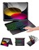 Baisla iPad 10th Generation Case with Keyboard 109 iPad 11th A16 iPad Air 11 M4M3M2 Multi Trackpad 360 Swivel Rainbow Backlit for iPad Air 5th4thiPad Pro 11 4th3rd2nd1st Black