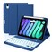 Cousper for iPad Mini 7 Keyboard Case A17 Pro 2024iPad Mini 6 Generation Case with Keyboard 2021 83 Inch Pencil Holder 7 Color Backlit Detachable Keyboard Cover for iPad Mini 7th6th GenNavy Blue