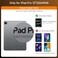 Tiaota Transparent Case with Keyboard for iPad Pro 13 inch M5M4 20252024 iPad Pro 137Color BacklitMagic wireless Keyboard 360RotatingMultiTouch trackpadPencil Holderwith shortcutsblack