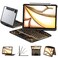 Tiaota Transparent Case with Keyboard for iPad Pro 13 inch M5M4 20252024 iPad Pro 137Color BacklitMagic wireless Keyboard 360RotatingMultiTouch trackpadPencil Holderwith shortcutsblack