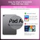 Tiaota Transparent Case with Keyboard for iPad 11th Gen 11 InchA16 2025 2022 iPad 10th Gen 109 Inch7Color BacklitWireless Keyboard 360Rotatingwith trackpadPencil Holderwith Shortcutspink