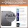 Tiaota Transparent Case with Keyboard iPad Air 11 Inch M4M3M2 202620252024 iPad Air 5th4th Generation 109 iPad Pro 11 1st2nd3rd4th Trackpad Pencil Holder 7Color Backlit Rotatable white