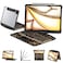 Tiaota Transparent Case with Keyboard iPad Air 11 Inch M4M3M2 202620252024 iPad Air 5th4th Generation 109 iPad Pro 11 1st2nd3rd4th Trackpad Pencil Holder 7Color Backlit Rotatable black