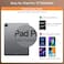 Tiaota Transparent Case with Keyboard for iPad Pro 13 inch M5M4 20252024 iPad Pro 137Color BacklitMagic wireless Keyboard 360RotatingMultiTouch trackpadPencil Holderwith shortcutswhite