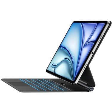 Jibrealg Keyboard Case for iPad Air 11M4 2026M3 2025M2 2024 iPad Pro 111st2nd3rd4th Gen Magic Keyboard with MultiTouch Trackpad for 109iPad Air 4th5th Gen with 7Color BacklitBlack