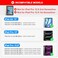 NOKBABO Trackpad Keyboard Case for iPad Pro 13 inch M52025 M42024 iPad Air 13 M4M3M2 iPad Pro 129 6th5th4th3rd 360 Rotatable Rainbow Backlit Pencil Holder Bright Pink