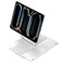 HENGHUI 360 Rotatable Touch Keyboard for iPad Pro 11 inch M5M4 20252024 Backlight Trackpad Foldable Integrated Keyboard Case CoverSilver
