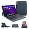 Macally Keyboard Case for iPad mini 7 A17 Pro 2024 and 6 2021 83inch Lightweight iPad mini Keyboard with Magnetic Cover with LandscapePortrait Viewing Full Size Keys iPadOS Shortcuts