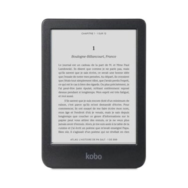 Kobo Clara BW eReader 6 GlareFree Touchscreen with ComfortLight PRO Dark Mode Option Audiobooks Waterproof 16GB of Storage Black