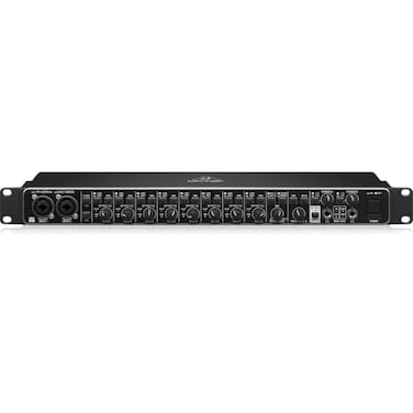 Behringer UMC1820 Audiophile 18x20 USB AudioMIDI Interface with Midas Mic Preamplifiers and ADAT IO For Recording Microphones and Instruments