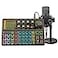 sktome Podcast Equipment Bundle K300 Sound Card with Podcast Microphone Audio Interface for Music Recording Karaoke Singing Broadcast AM200K300S2