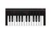 IK Multimedia iRig Keys 2 Mini portable keyboard MIDI controller with 25 velocitysensitive synthaction mini keys and headphone output for iPhone iPad Mac PC Android