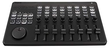 Korg Nanokontrol Studio BluetoothUSB MIDI Control Surface with 8 Faders Backlit Switches