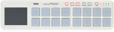Korg nanoPAD2 SlimLine USB MIDI Pads White
