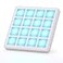 M-Wave MVAVE Wireless MIDI Controller Pads 41 41 Inch 028 LBS Bluetooth Portable USB with 16 Drum Note Repeat Full Level Buttons Rechargeable battery White Pocket