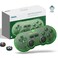 8Bitdo SN30 Pro Wireless Bluetooth Controller Hall Effect Joystick Update with Joysticks Rumble Vibration USBC Cable Gamepad Compatible with SwitchWindows Mac OS Android Steam Jade Green
