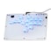 ONEED Haute42 Leverless Controller Arcade Stick R16 Leverless Controller with RimsLeverless Arcade Stick for PCPS4Switch GameCrystal LowProfile Switch FightPad Support Hot Swap SOCD