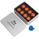 qanba Gravity KT Arcade buttons Mechanical 30mm Snapin Mechanical Pushbutton Boxed Clear Orange 30mm