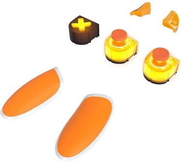 Thrustmaster eSwap X LED Orange Crystal Pack Compatible with XBOX Series XS PC