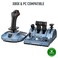 Thrustmaster TCA Captain Pack X Airbus Edition Ergonomic Sidestick and Throttle Quadrant Replica Flight Stick and Throttle Compatible with PC Xbox Series XS