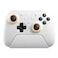 8Bitdo Ultimate 2 Wireless Gaming Controller with TMR Joysticks Switchable Hall EffectTactile Triggers 8Speed Wireless Tech Charging Dock RGB Fire Ring for PC Android White