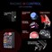 PXN Multifunctional Sim Racing Button Box for Windows PC CB1 USB PC Racing Simulator Instrument Center Control Button Box with 30 Programmable Buttons and Adjustable RGB Lighting