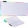 DR CATCH RGB Mousepad Led Mouse Pad Large Mouse PadLed and Big Mouse matWhite