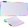 DR CATCH RGB Mousepad Led Mouse Pad Large Mouse PadLed and Big Mouse matWhite