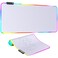 DR CATCH RGB Mousepad Led Mouse Pad Large Mouse PadLed and Big Mouse matWhite