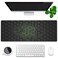 KOAIWPAE Desk Pad Green Honeycomb Science Technology Extended Gaming Mouse Pad Large 315x118 Big Mouse Pad with NonSlip Base and Stitched Edge Long Computer Keyboard Mouse Mat for Home Office Work