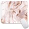 Armanza Square Mouse Pad Rose Gold Marble Personalized PremiumTextured Custom Mouse Mat Design Washable Mousepad Cloth NonSlip Rubber Base Computer Mouse Pads for Wireless Mouse