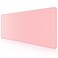 Dapesuom Large Mouse Pad Extended Gaming Mouse Mat with Stitched Edges Full Size Desk Mats with NonSlip Base Computer Big Desktop Keyboard Pad for Gamer Laptop Office 236 x 118 in Pink