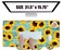 BBSujane Gaming Mouse Pad Sunflower Desk Mat Large Mousepad and Keyborad Wrist Support Computer Mat for Wrist Rest XXL Desk Pad 3 in 1 Mouse Mat NonSlip Rubber Base