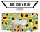 BBSujane Gaming Mouse Pad Sunflower Desk Mat Large Mousepad and Keyborad Wrist Support Computer Mat for Wrist Rest XXL Desk Pad 3 in 1 Mouse Mat NonSlip Rubber Base