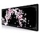 SXCKANG Japanese Pink Cherry Blossom Desk Pad Black Long Mouse Pad Deskmat Cute Desk Mat for Desktop Women Computer Laptop Protector Writing Pads for School Office 315 X 118 in Sakura Flowers